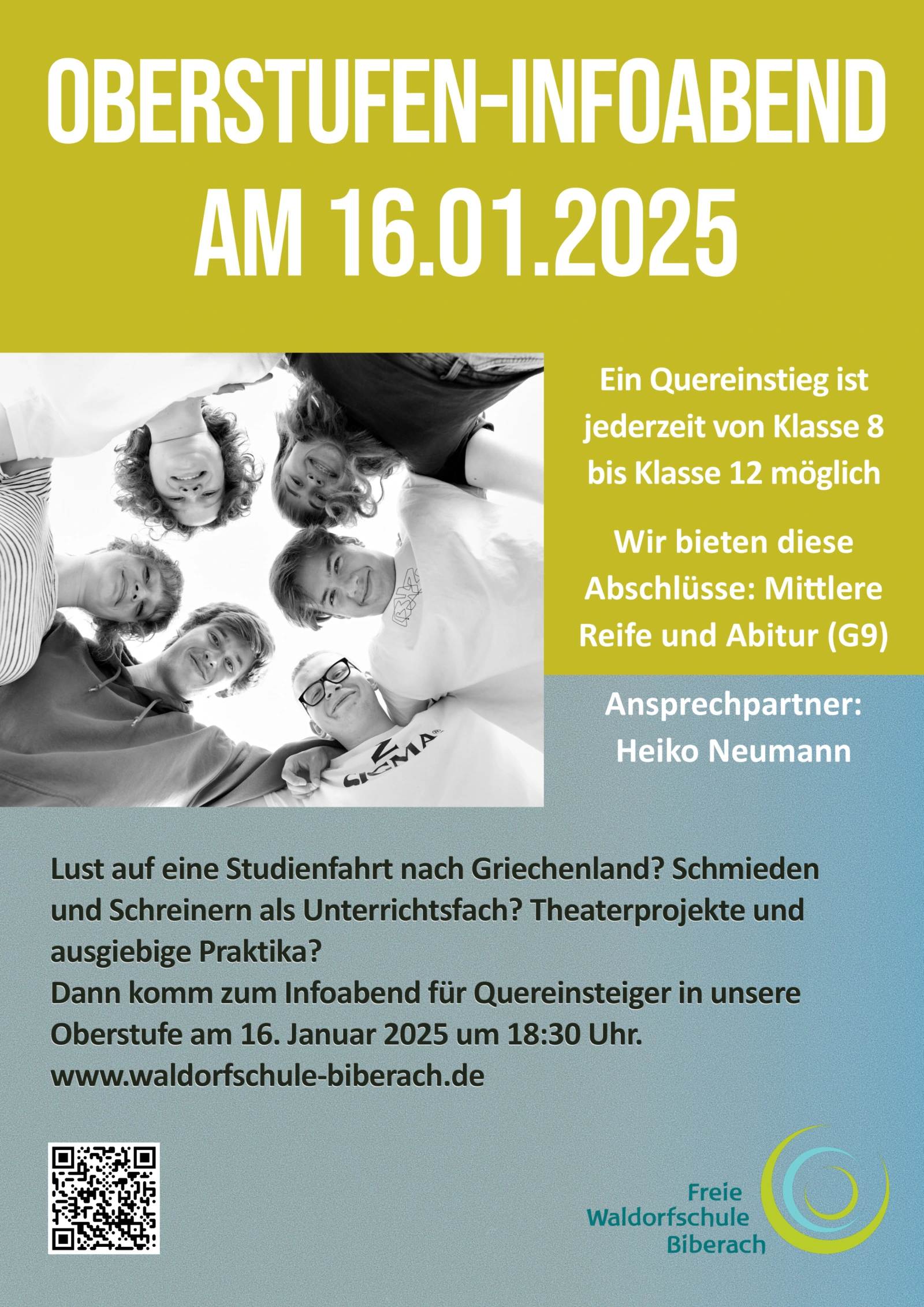 Oberstufe Waldorfschule Biberach