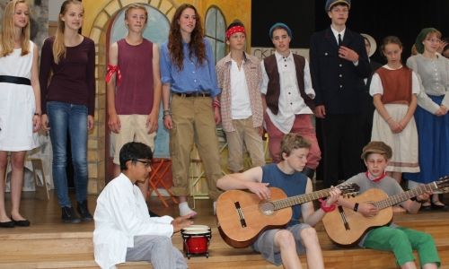 Klassenspiel bei Chiara