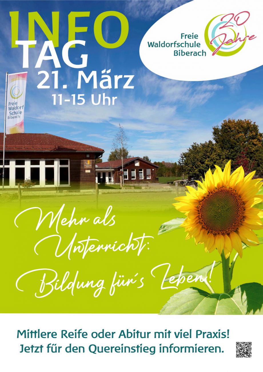Info-Tag 2026 Waldorfschule Biberach