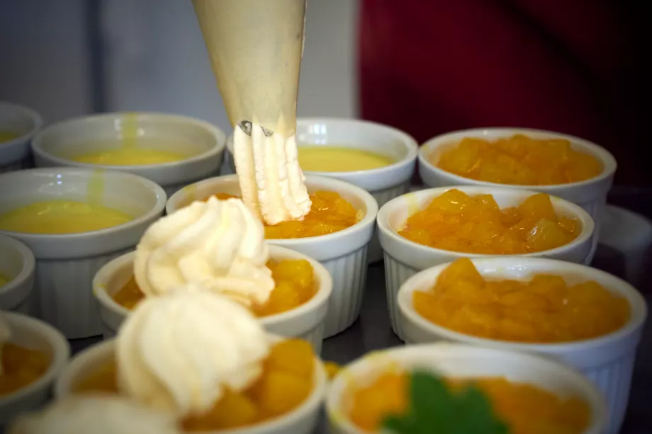 Vorbereitung Dessert