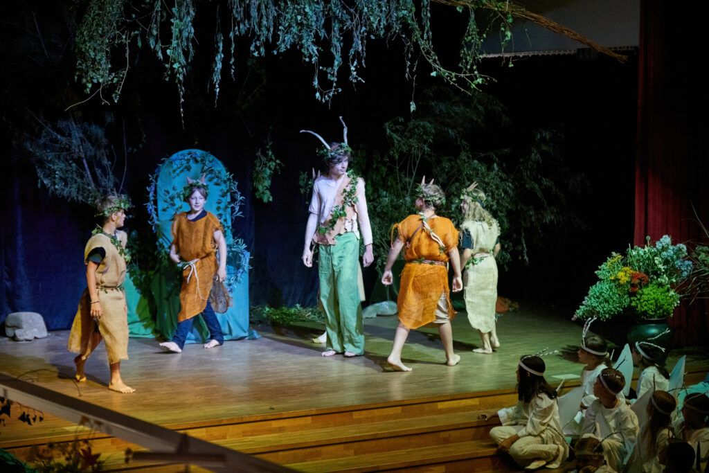 Theateraufführung mit Kindern